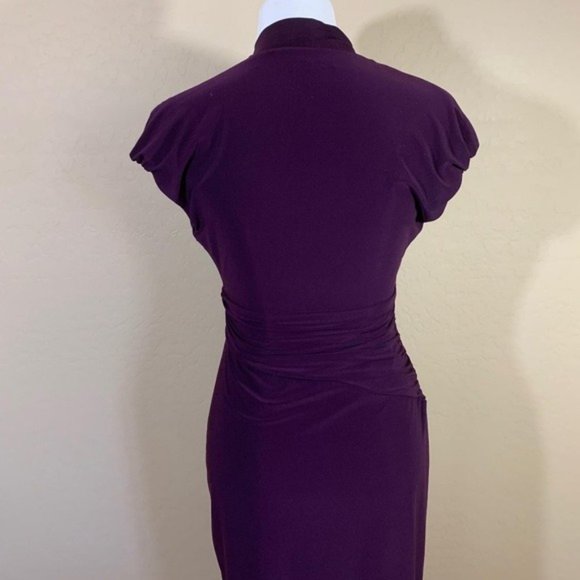 Chaps Dark Purple Dress Small - Picture 7 of 8